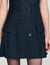 Kurzes Anzugkleid mit Strass