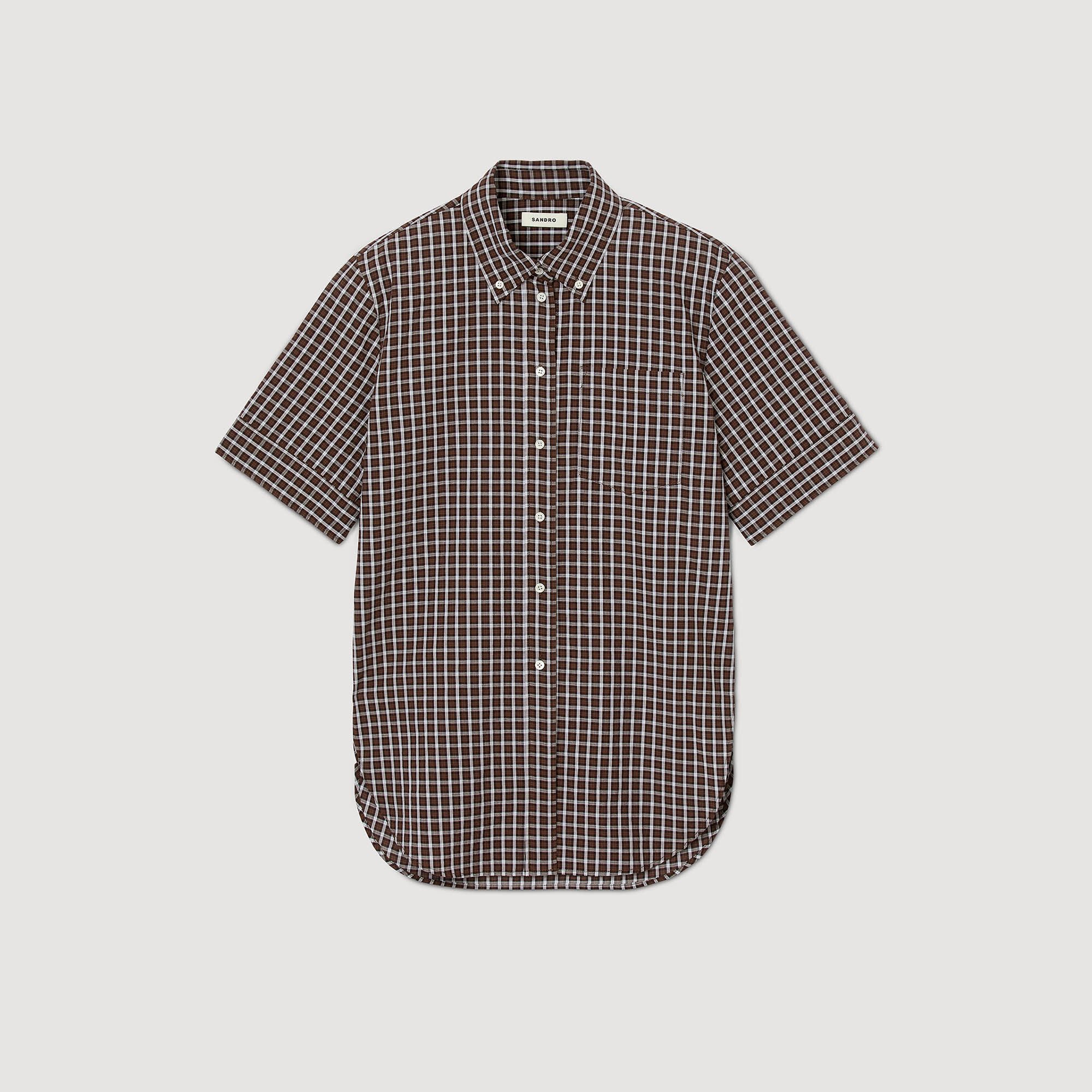 Kariertes Oversize-Hemd