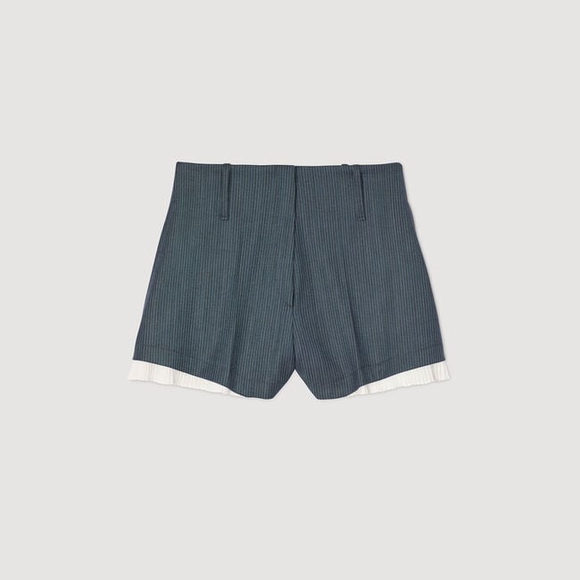 Gestreifte Shorts