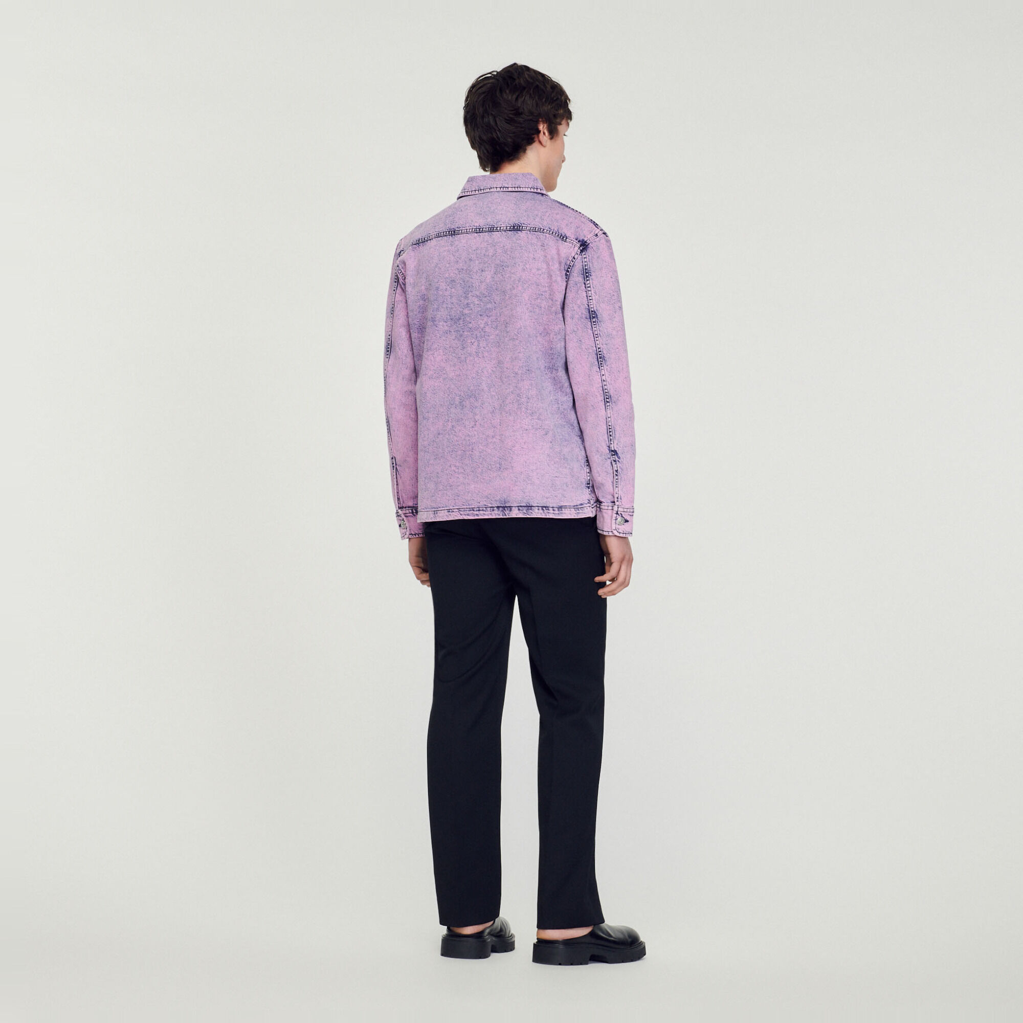Verwaschener Worker Blouson