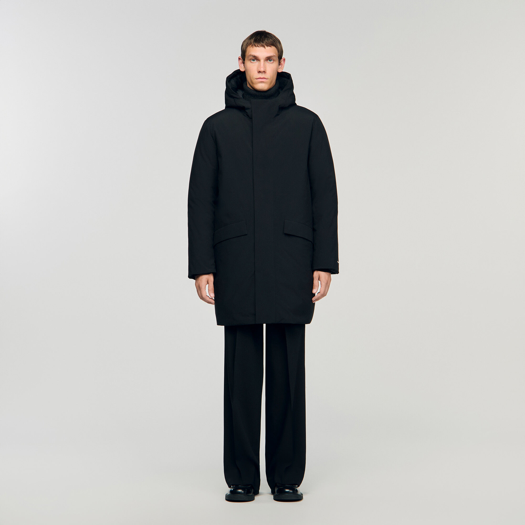 Parka mit Kapuze und Reißverschluss