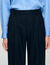 Gestreifte Hose mit Strass