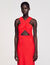Langes Wickelkleid