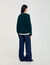 Trompe-l'Œil-Pullover aus Strick