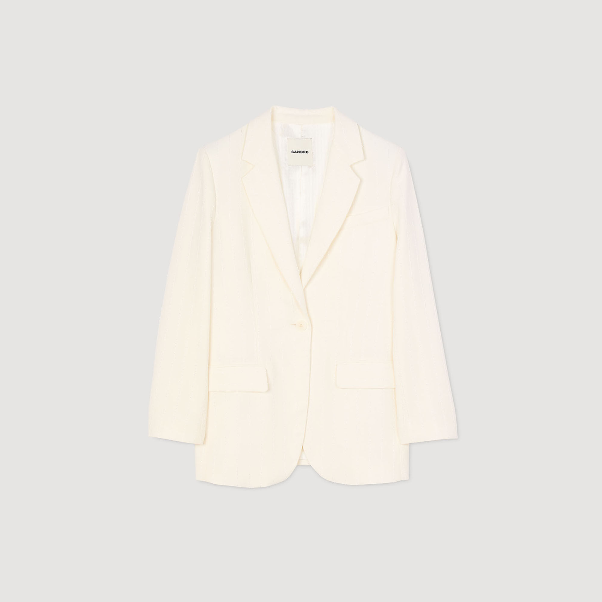 Anzugjacke mit Pailletten