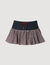 Karierter Skort