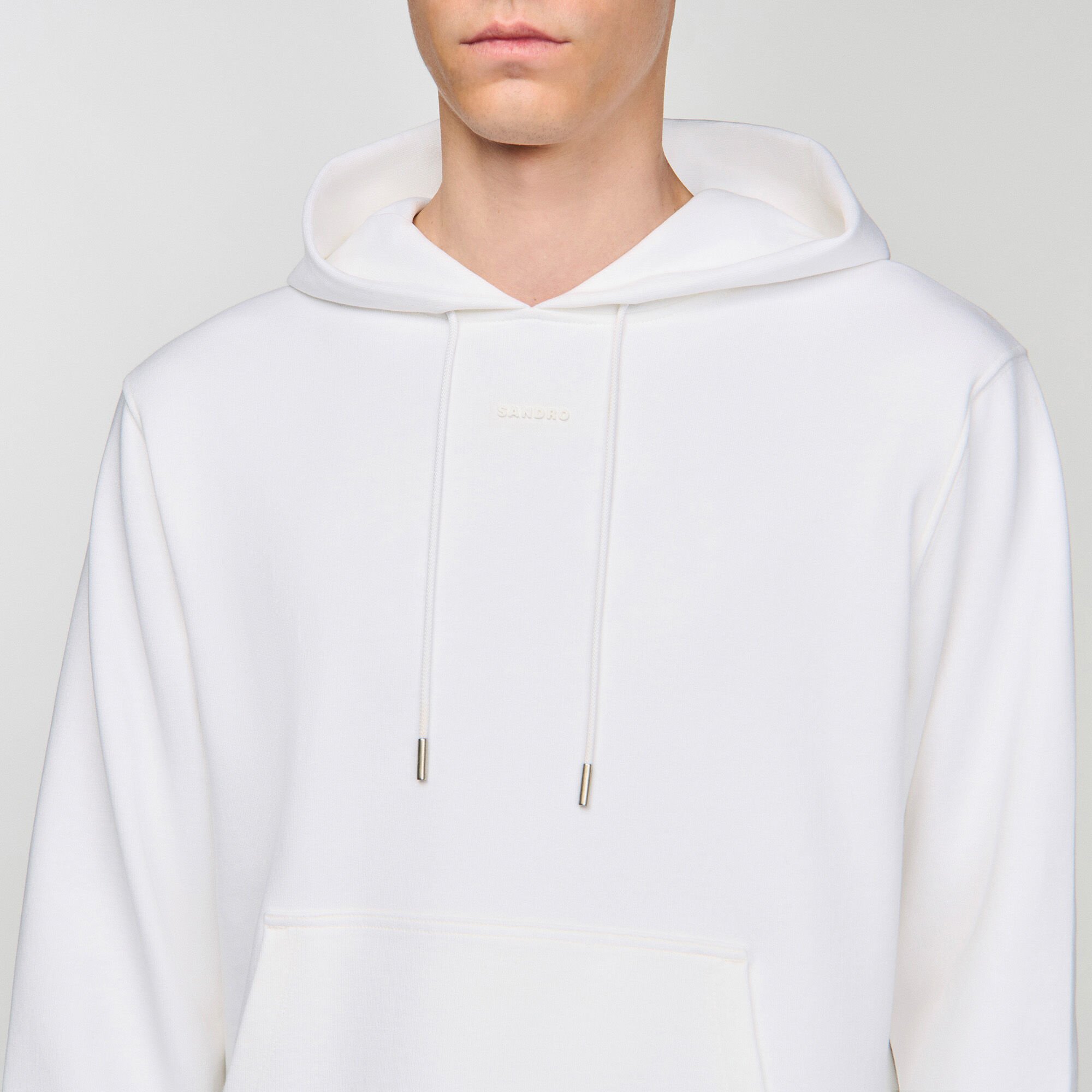 Logo-Hoodie mit Kapuze