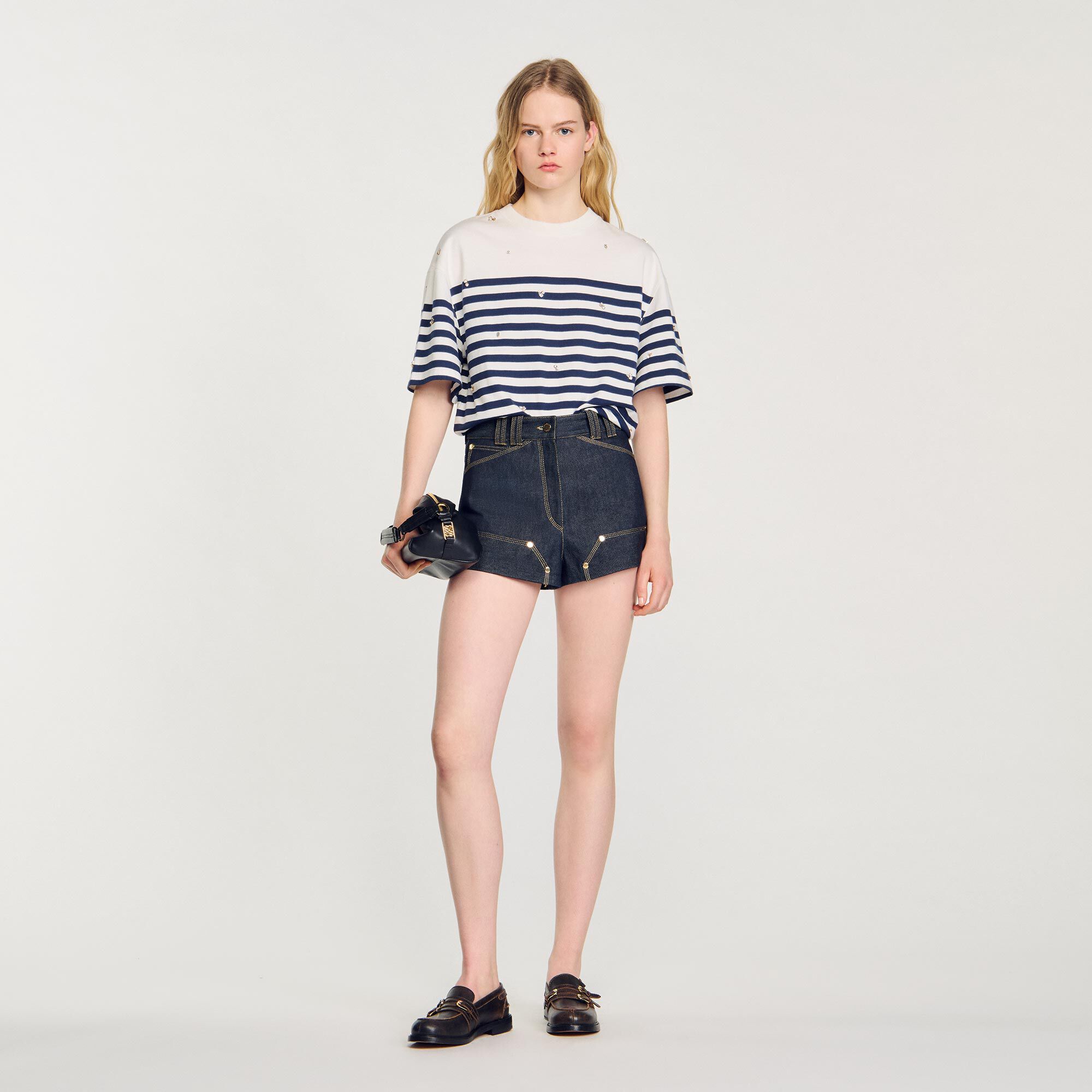 Sandro shirt sale on sale