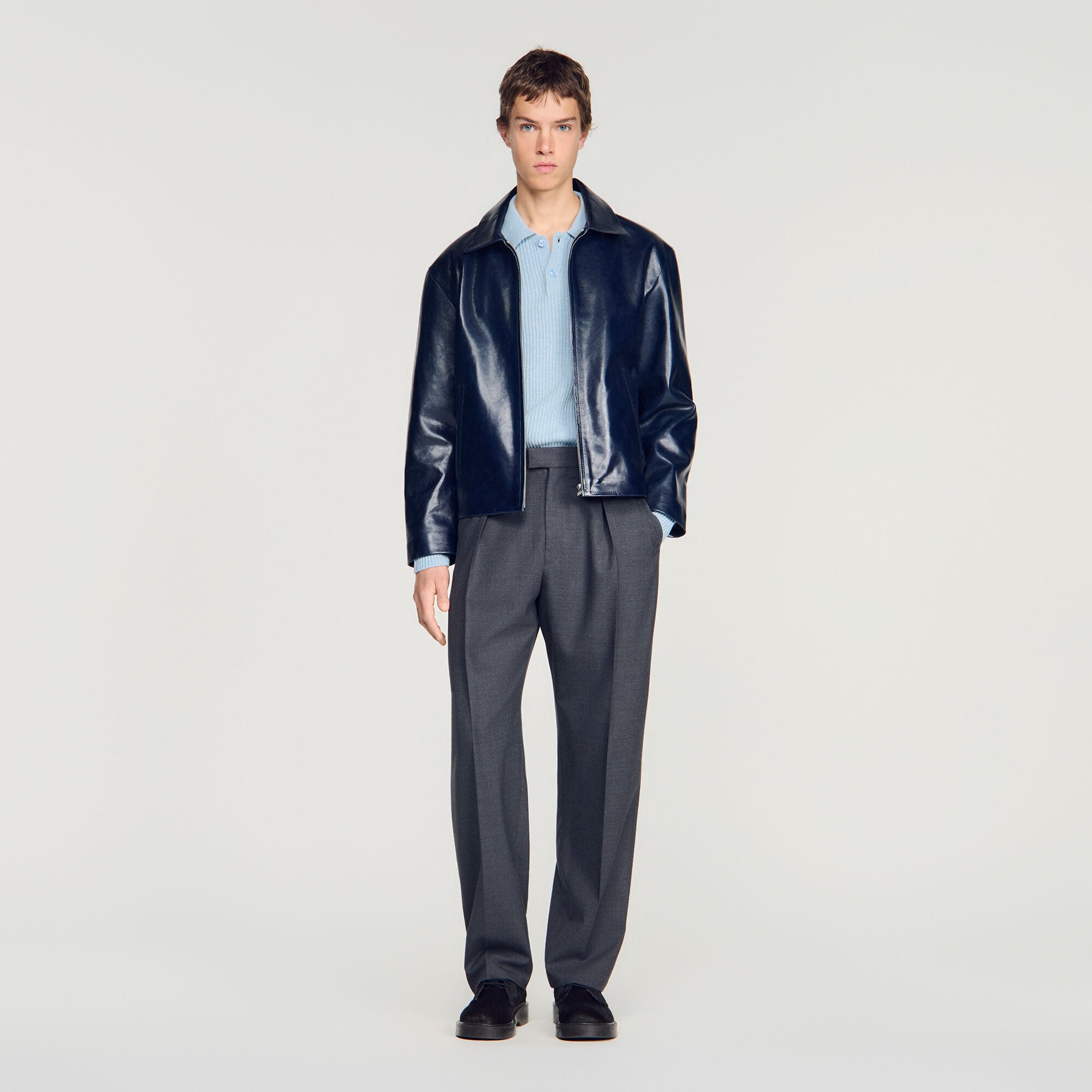 Lederjacke