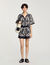 Shorts mit Blumenprint