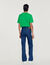 Flared Jeans mit hoher Taille