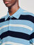 Gestreiftes Poloshirt aus Strick
