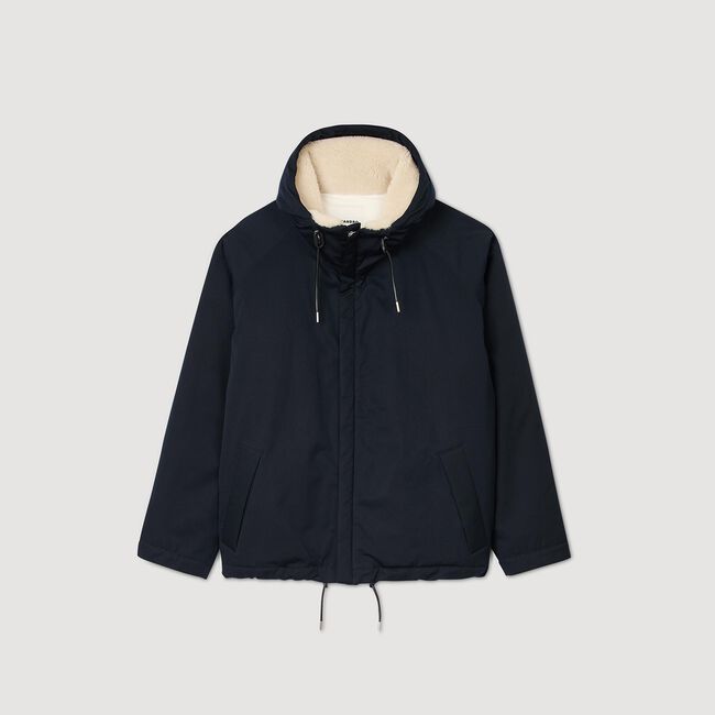 Gesteppter Parka aus Baumwolle