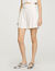 Pailletten-Shorts mit hohem Bund
