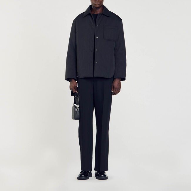 Wattiertes Überhemd