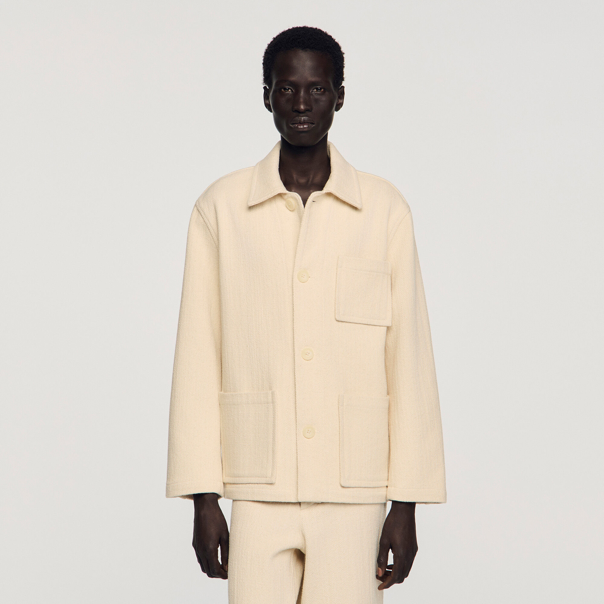 Worker-Blouson aus Baumwolle