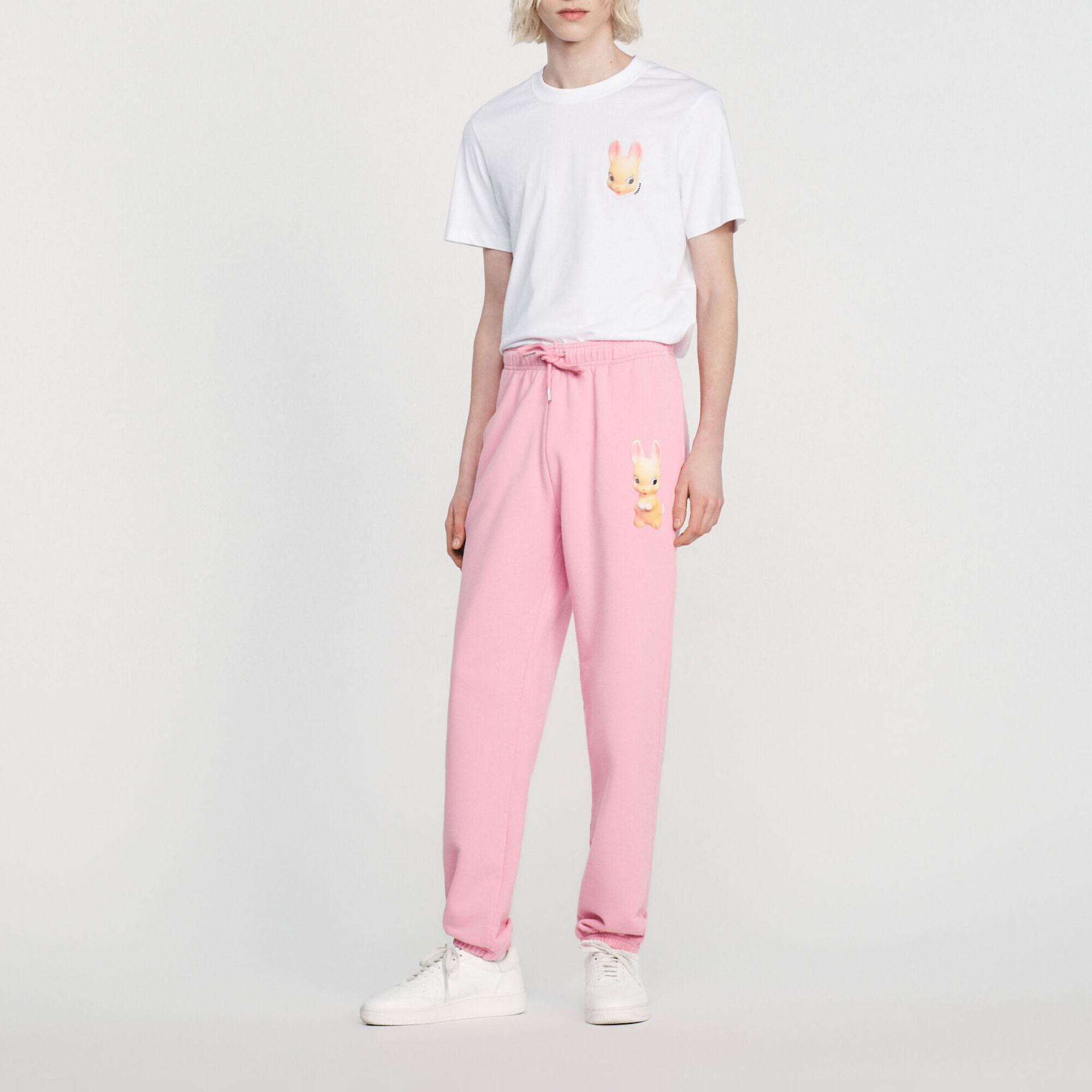 Jogginghose mit Bunny-Aufdruck