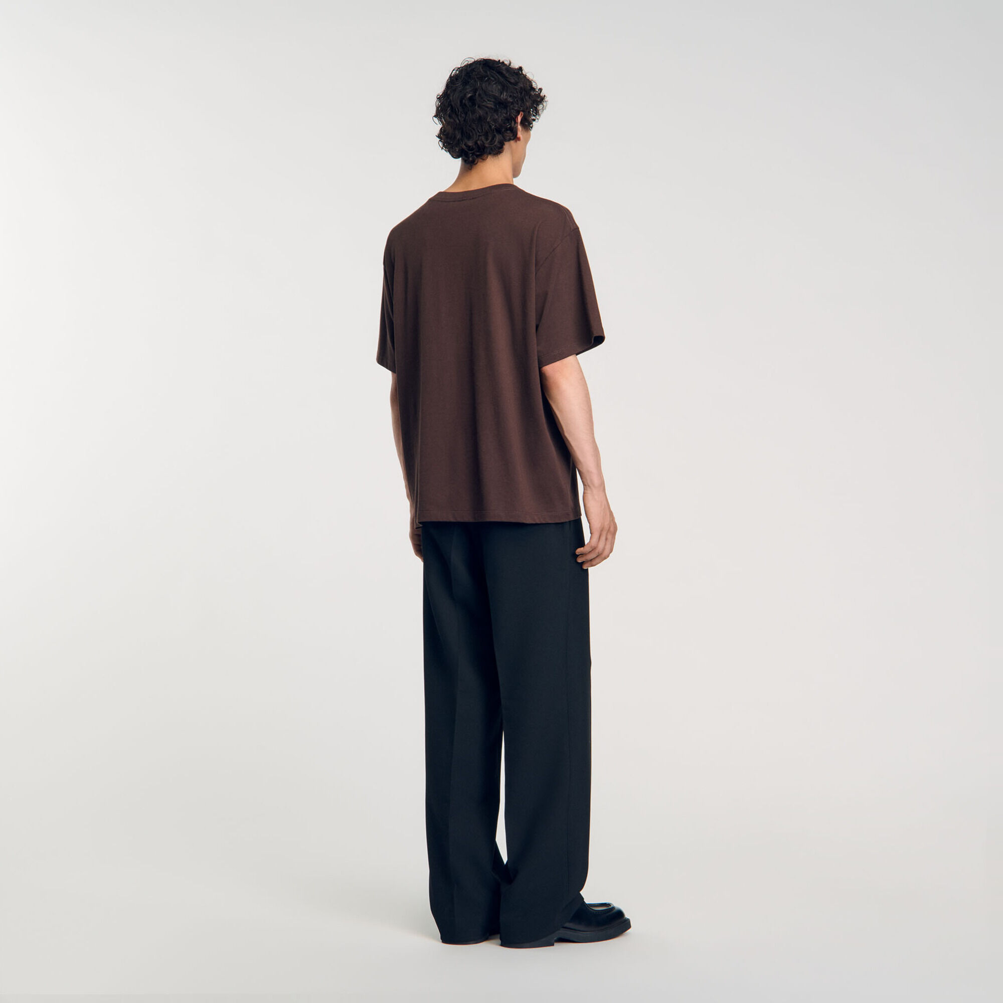 Oversize-T-Shirt mit Blumenmuster