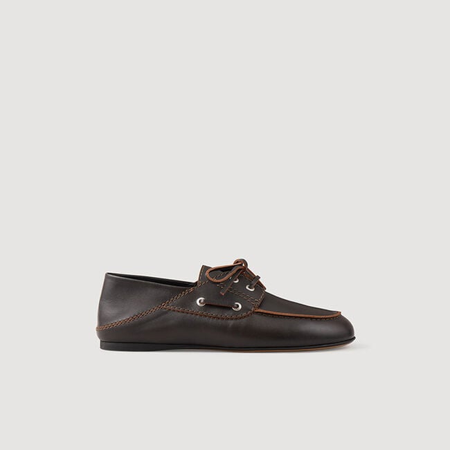 Leder-Mokassins
