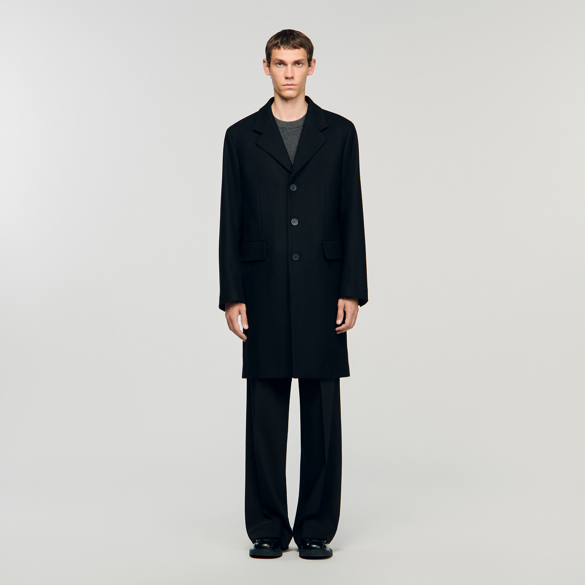 Woll- und Kaschmirmantel