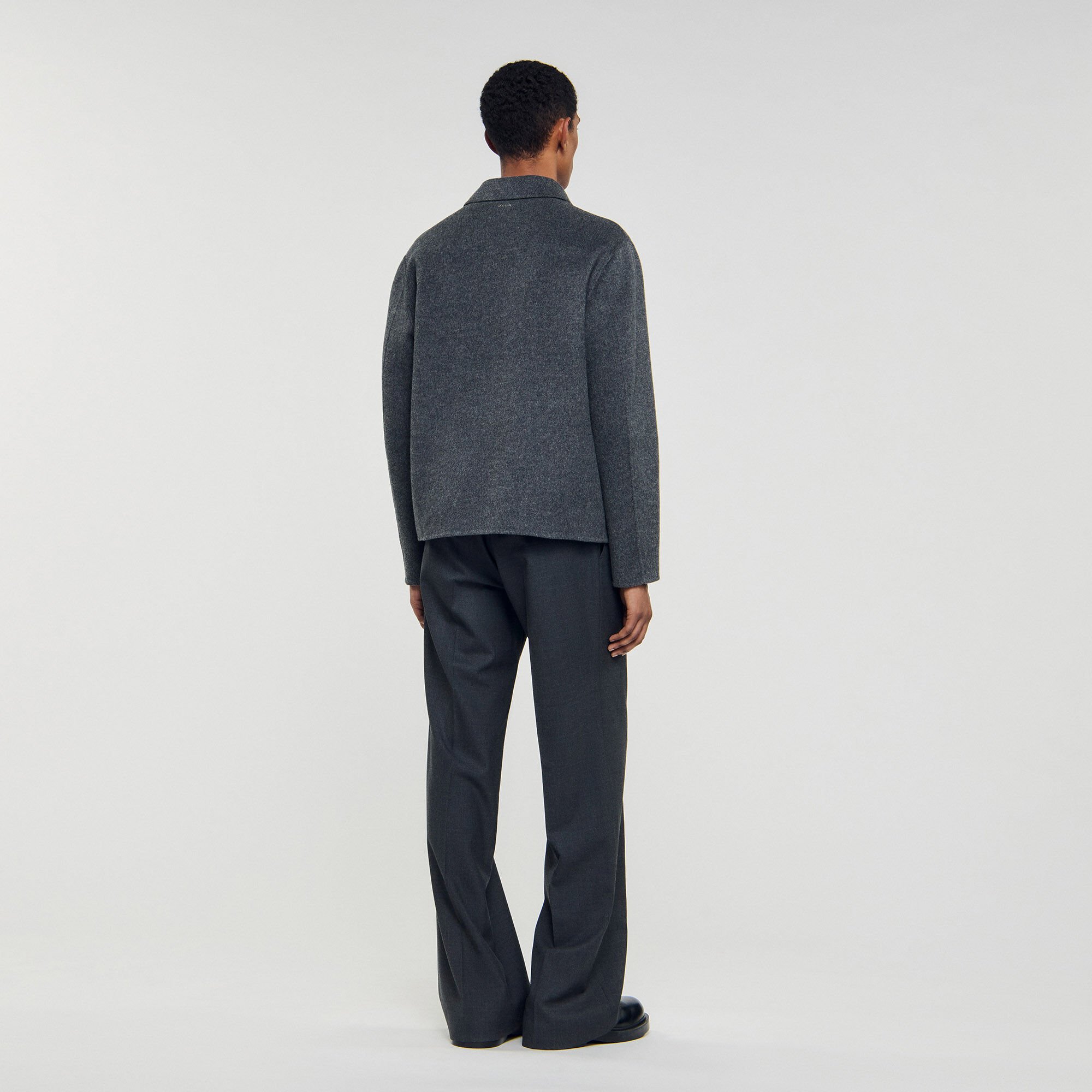 Blouson aus Doubleface-Wolle