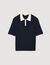 Zweifarbiges Poloshirt