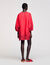 Kurzes Kleid mit Blumendetails
