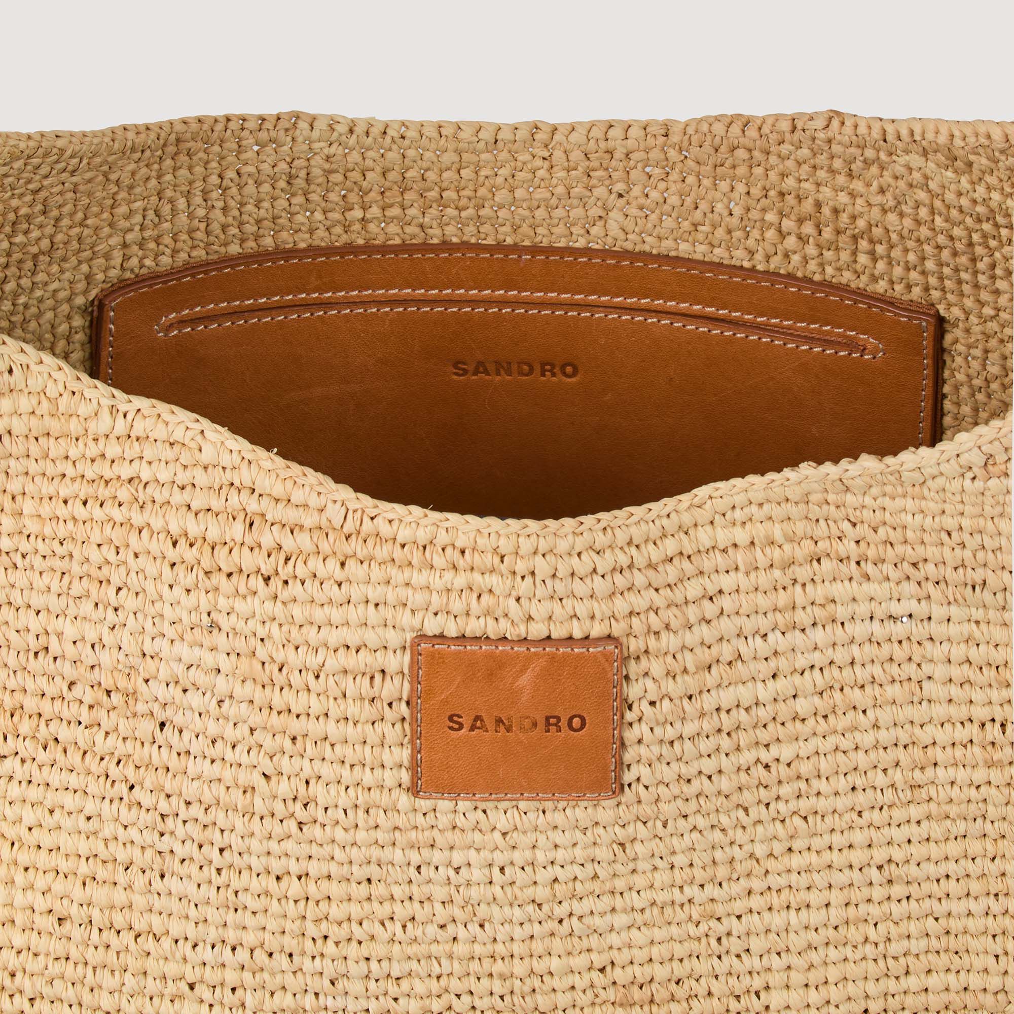 Tasche aus Raphia