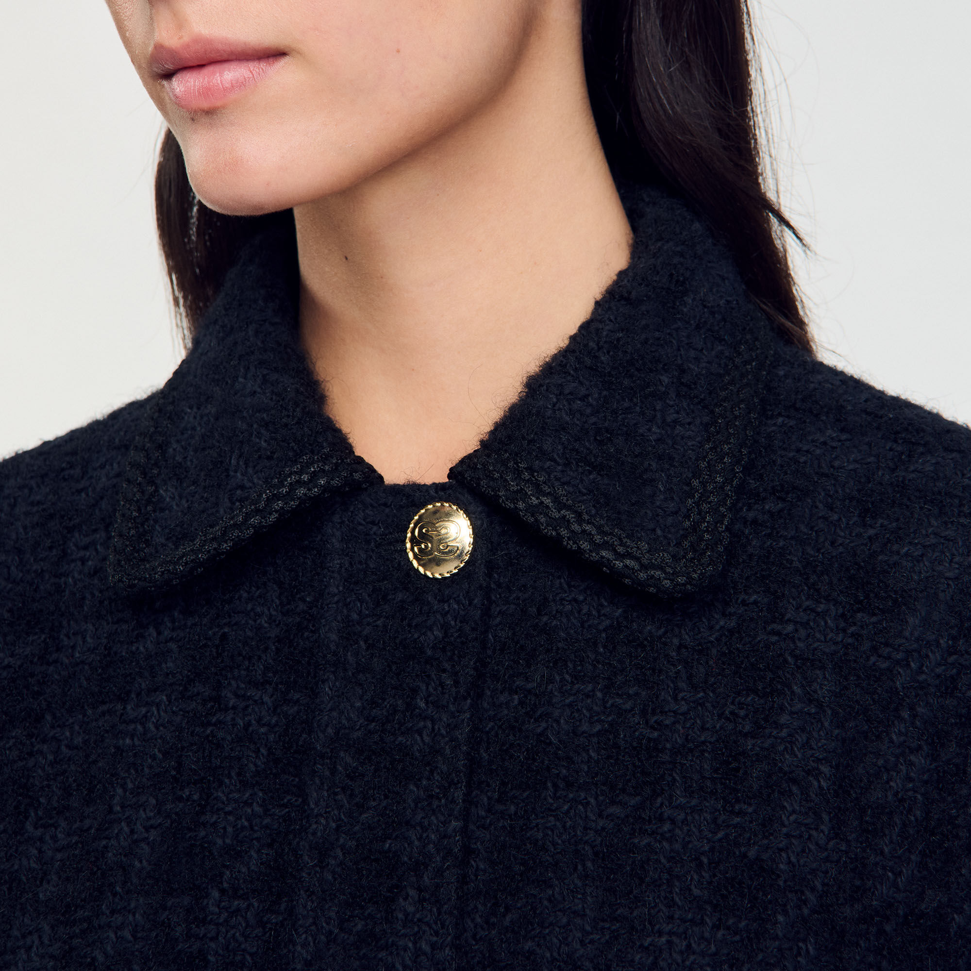 Kurze Tweedjacke