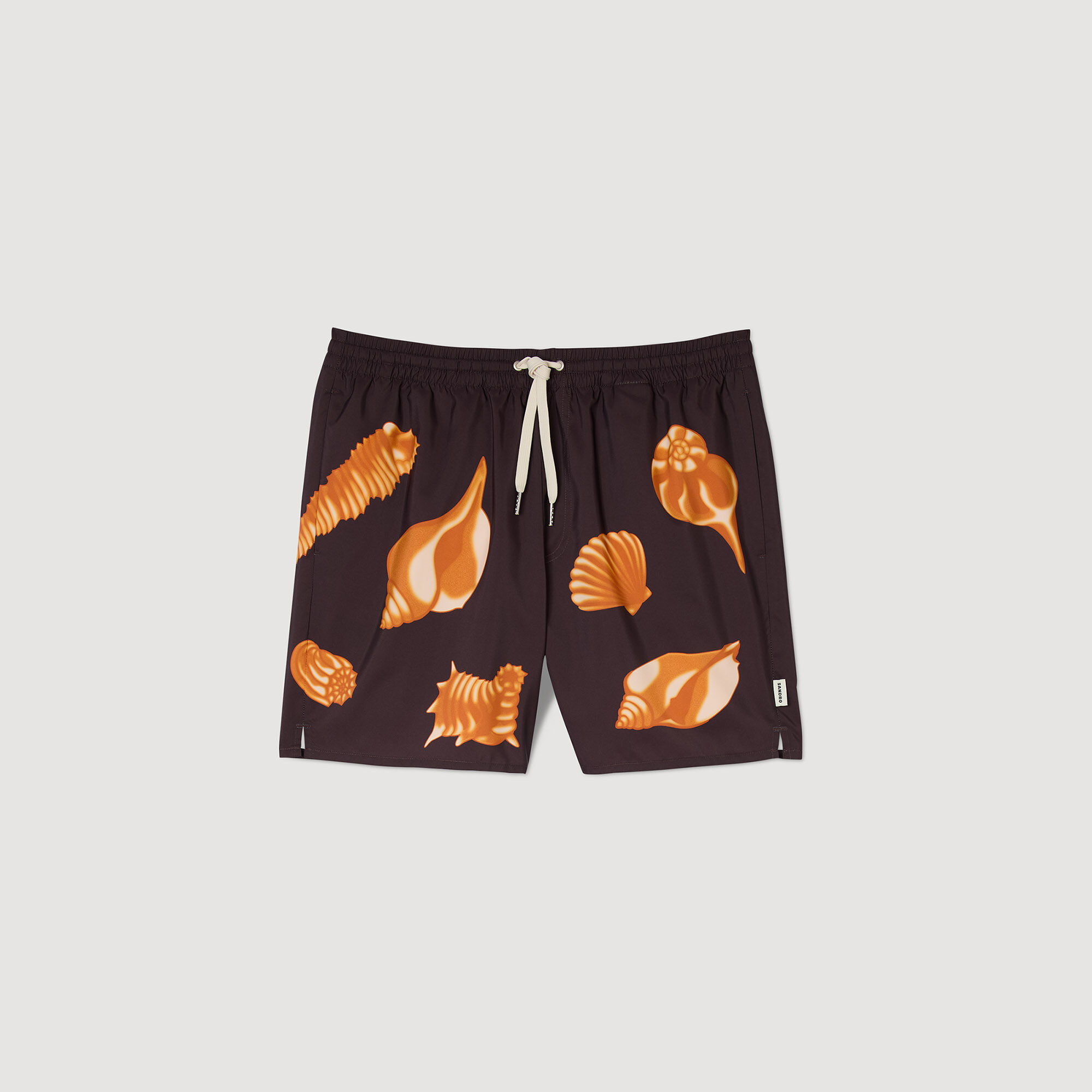Badeshorts mit Muscheln