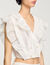 Kurzes Top mit Volants