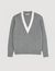 Pullover mit V-Ausschnitt
