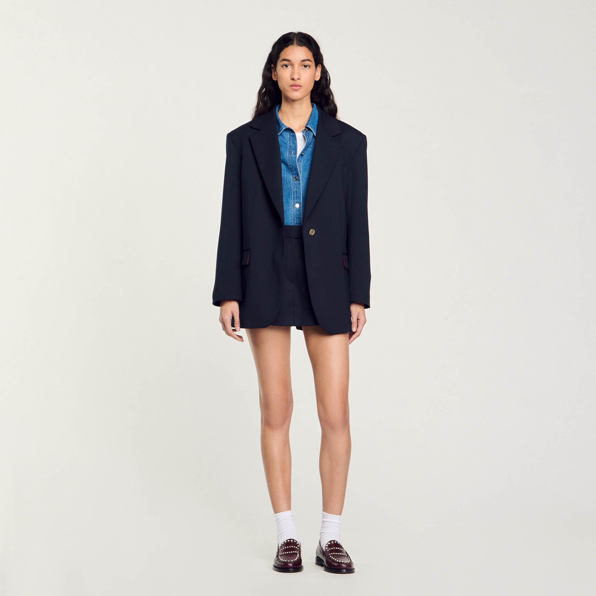 Blazer aus Wolle