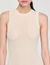 Kurzes Strickkleid mit Volant