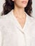 Kurzes Hemd mit Jacquard-Bloem