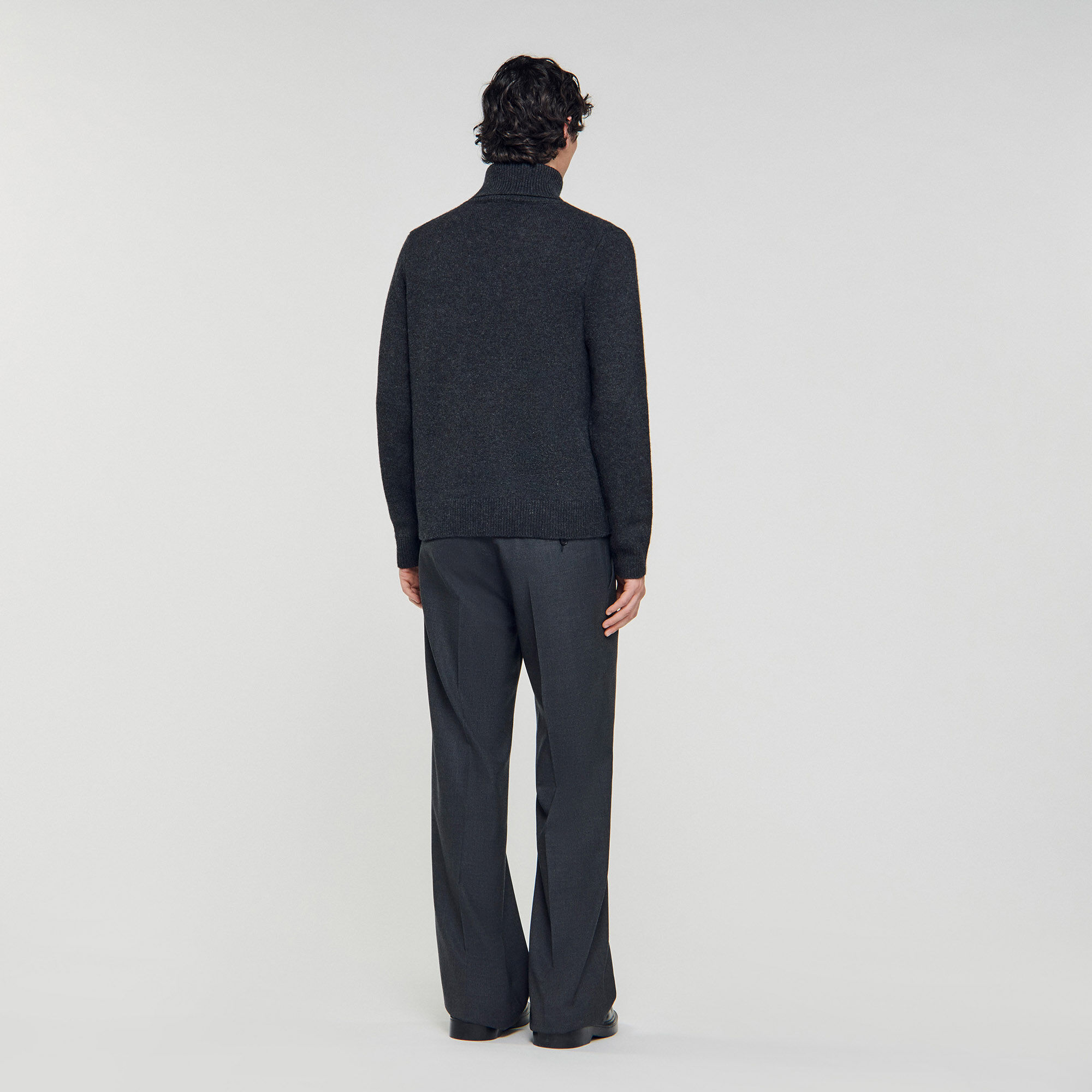 Rollkragenpullover aus Wolle & Kaschmir