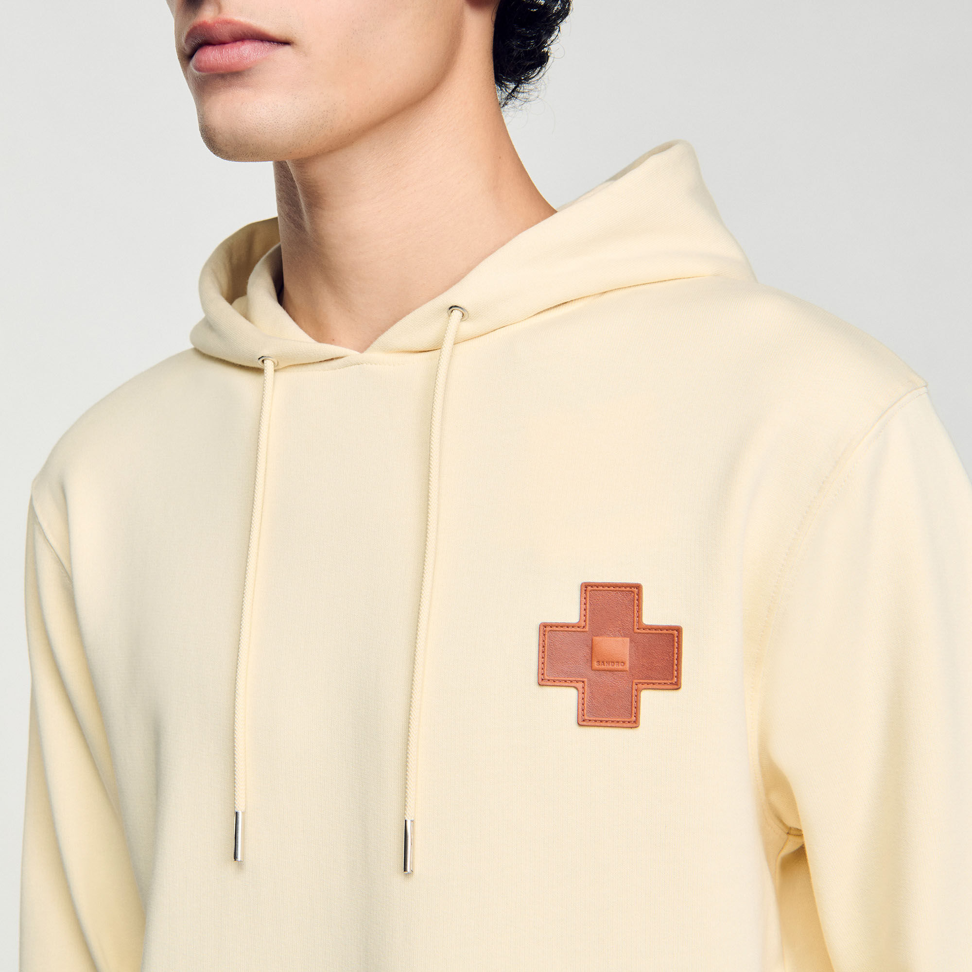 Sweatshirt mit „Square Cross“-Patch