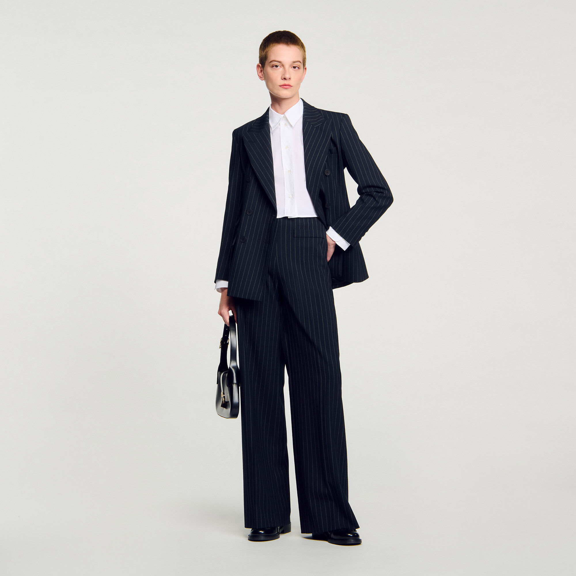 Gestreifter Blazer