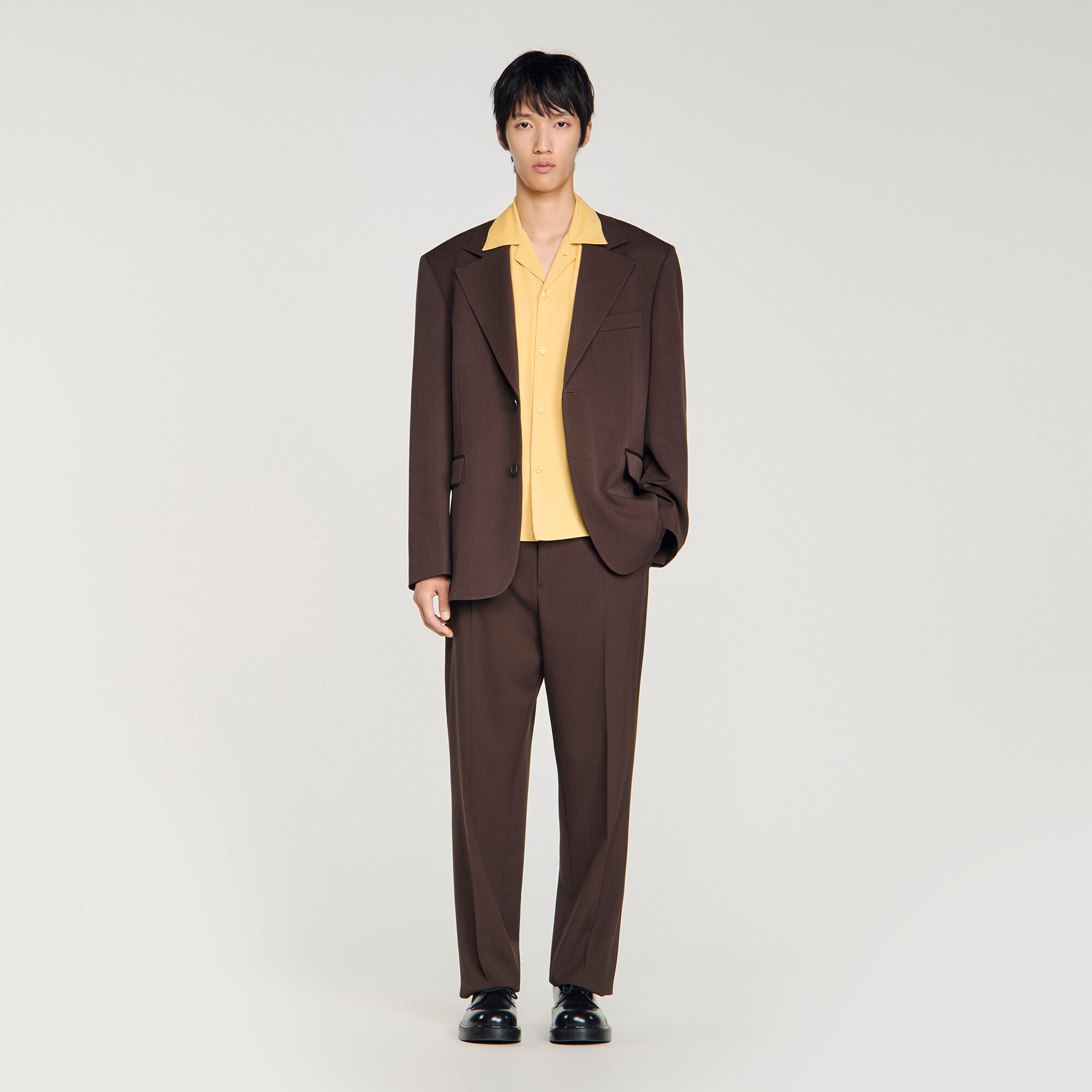 Oversize-Jacke aus Wolle