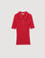 Poloshirt aus Rippstrick