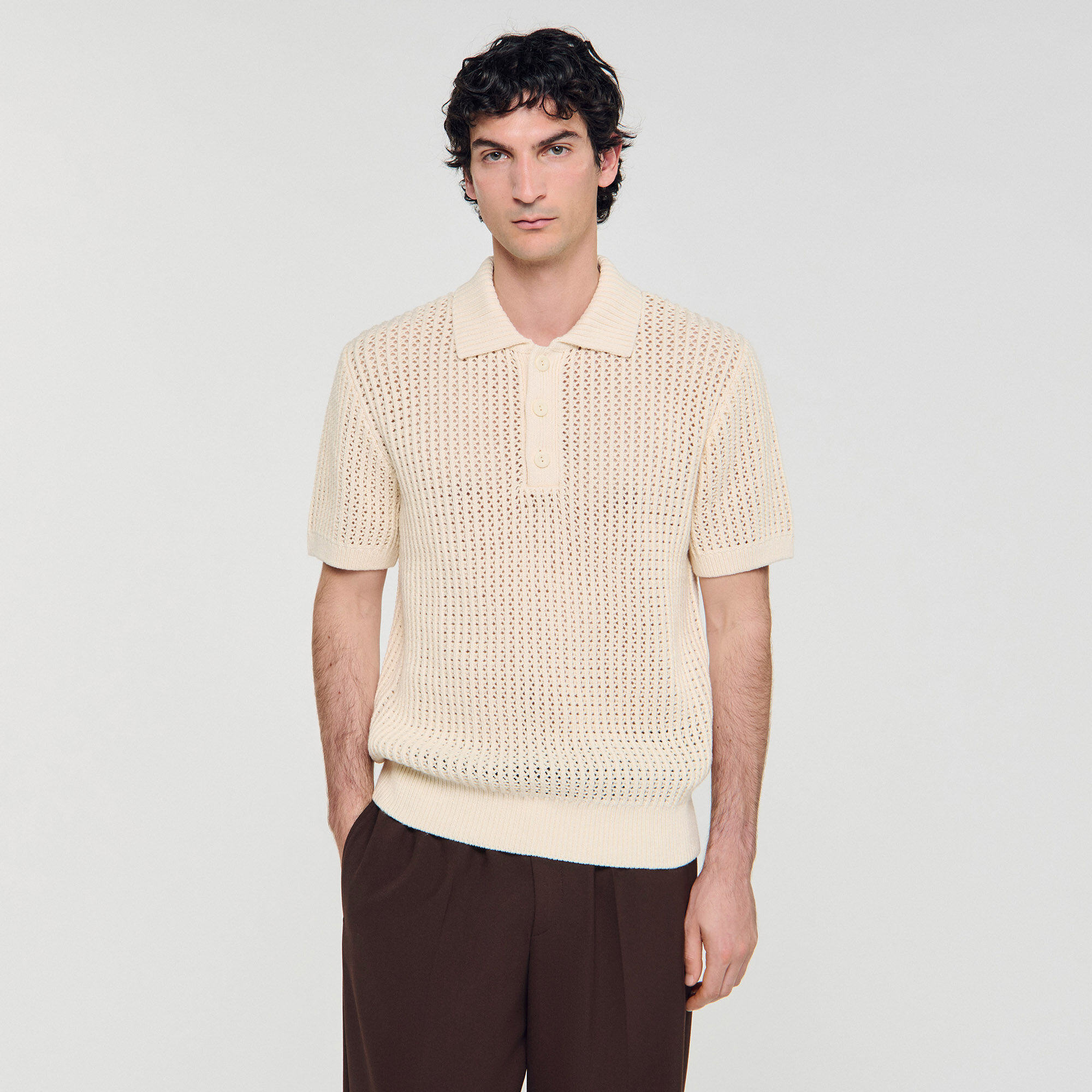 Poloshirt aus Baumwolle mit Polokragen