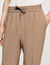 Elastische Hose mit geradem Schnitt