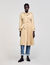 Trenchcoat mit Falte
