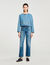 Jeansjacke mit Strass