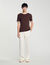 Zweifarbiges T-Shirt mit Patch