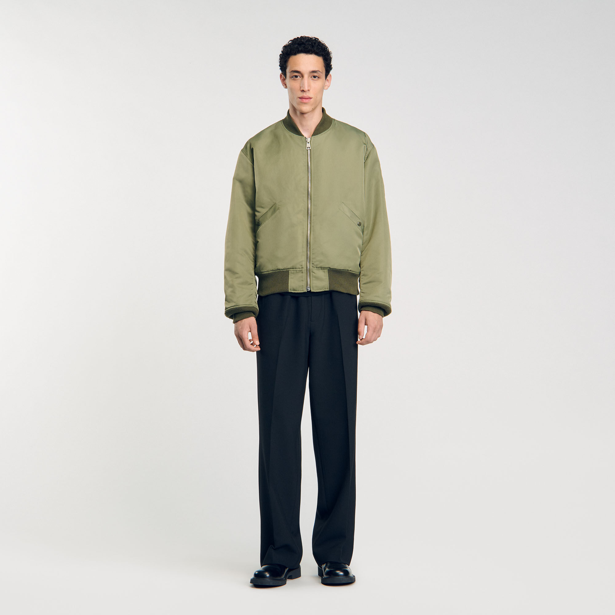 Sandro baseball jacket top