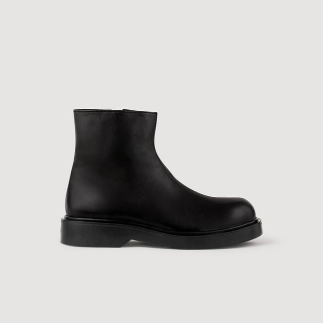 Stiefeletten mit Reißverschluss