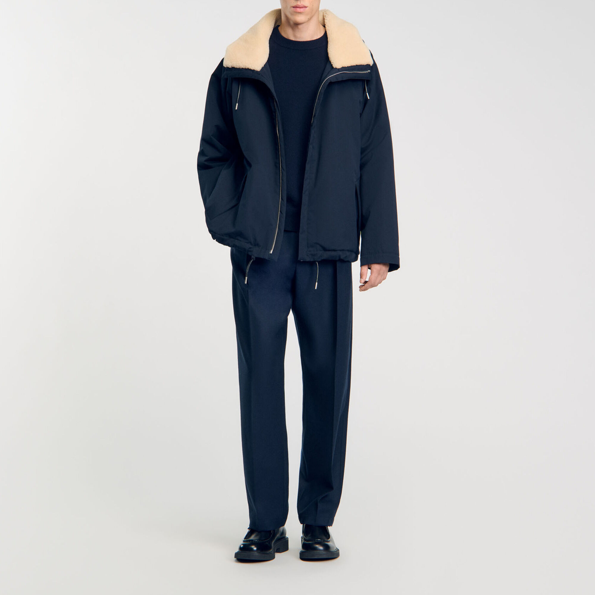 Gesteppter Parka aus Baumwolle