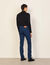 Unbearbeitete Jeans aus Baumwolle