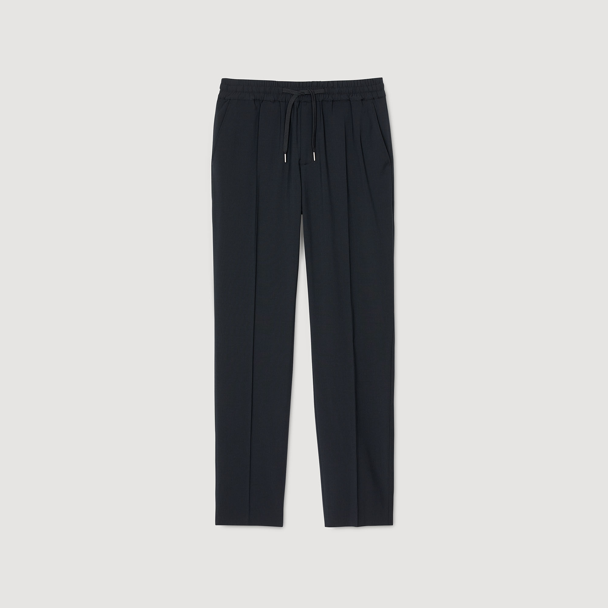 Elastische Hose mit geradem Schnitt